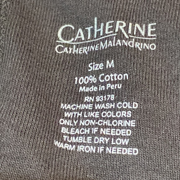 CATHERINE MALANDRINO Bateau Neckline Mini Dress
Size: M - Picture 6 of 6